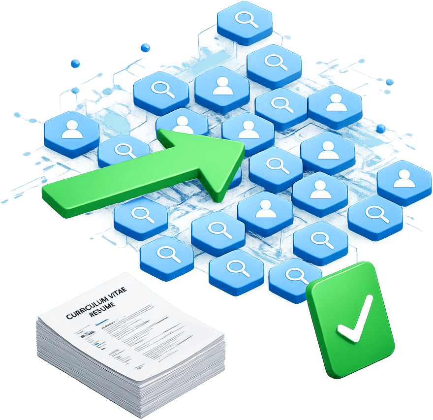 Professionals analyzing CV Leaderboard