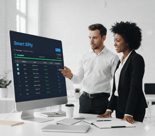 Professionals analyzing CV Leaderboard